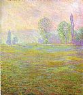 Giverny Canvas Paintings - Meadows at Giverny